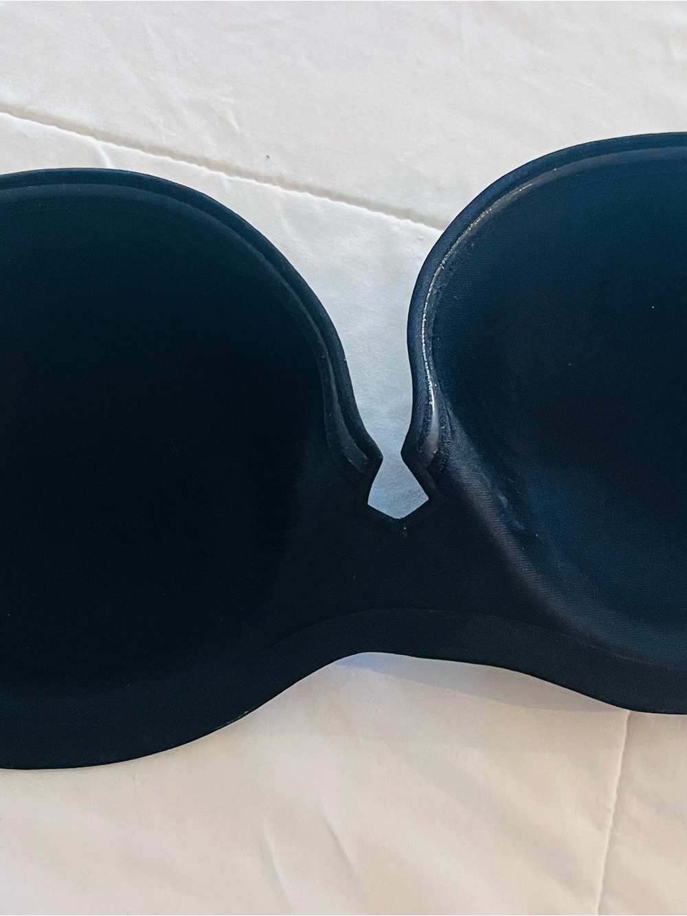 Victoria's Secret Very Sexy strapless bra 36 C black underwire 36C - Picture 8 of 9